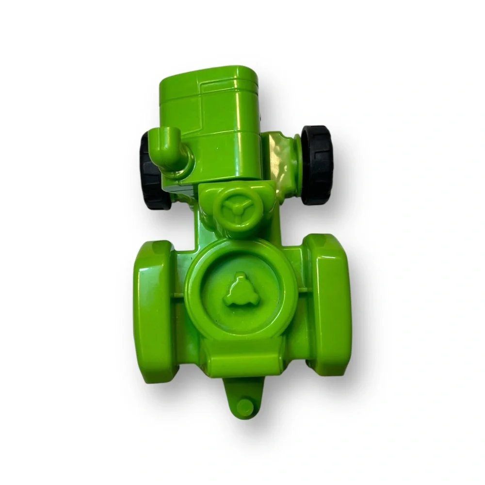 Fisher Price‎ Little People Helpful Harvester Green Tractor & Farmer Boy Figure